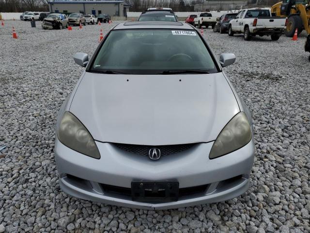 JH4DC54805S011323 - 2005 ACURA RSX SILVER photo 5