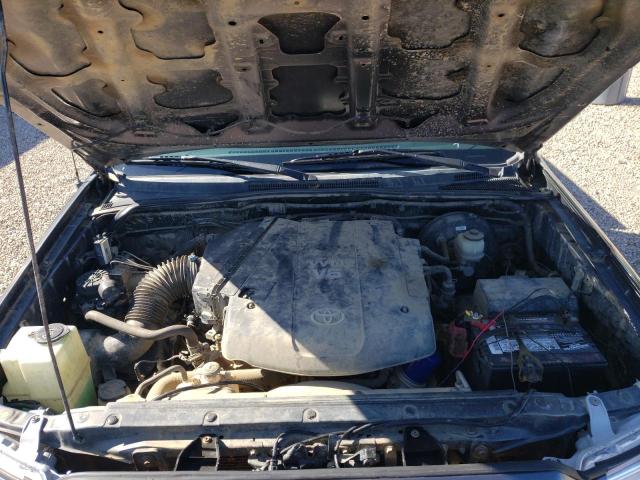 5TFJU4GN4CX024234 - 2012 TOYOTA TACOMA DOUBLE CAB PRERUNNER GRAY photo 11