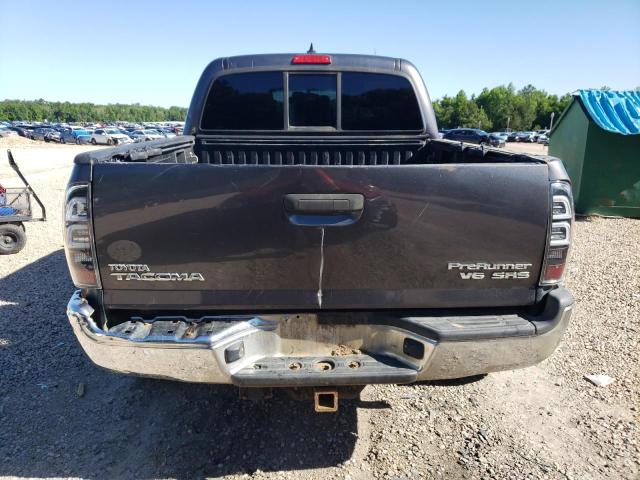 5TFJU4GN4CX024234 - 2012 TOYOTA TACOMA DOUBLE CAB PRERUNNER GRAY photo 6