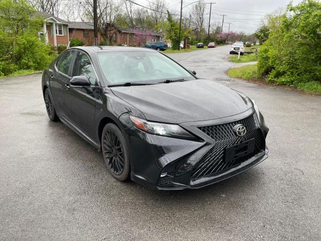 4T1G11AK1PU764407 - 2023 TOYOTA CAMRY SE NIGHT SHADE BLACK photo 1