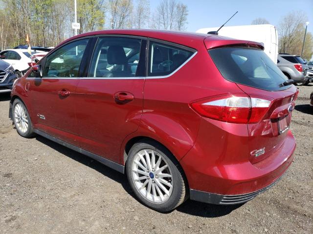 1FADP5CU8DL553255 - 2013 FORD C-MAX PREMIUM RED photo 2