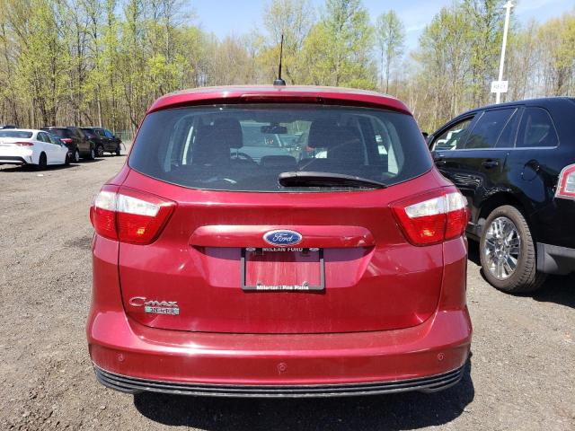 1FADP5CU8DL553255 - 2013 FORD C-MAX PREMIUM RED photo 6