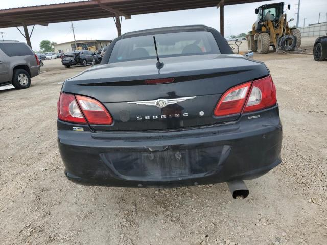 1C3LC55R48N135624 - 2008 CHRYSLER SEBRING TOURING BLACK photo 6