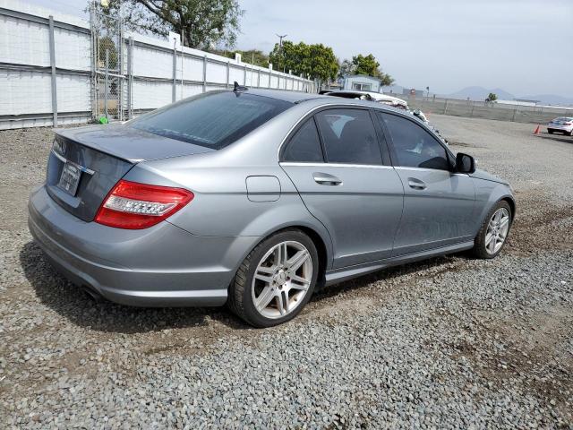 WDDGF56X38F160645 - 2008 MERCEDES-BENZ C 350 GRAY photo 3