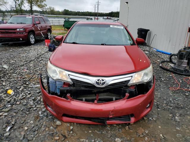 4T1BF1FK6CU512165 - 2012 TOYOTA CAMRY BASE RED photo 5
