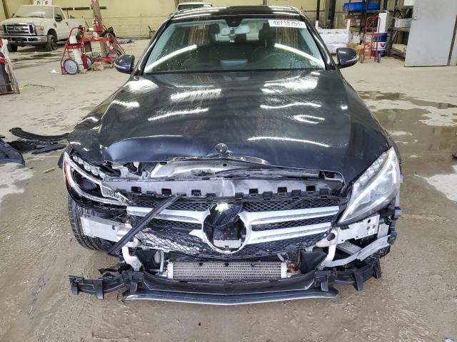 55SWF4JB0FU083549 - 2015 MERCEDES-BENZ C 300 CHARCOAL photo 5