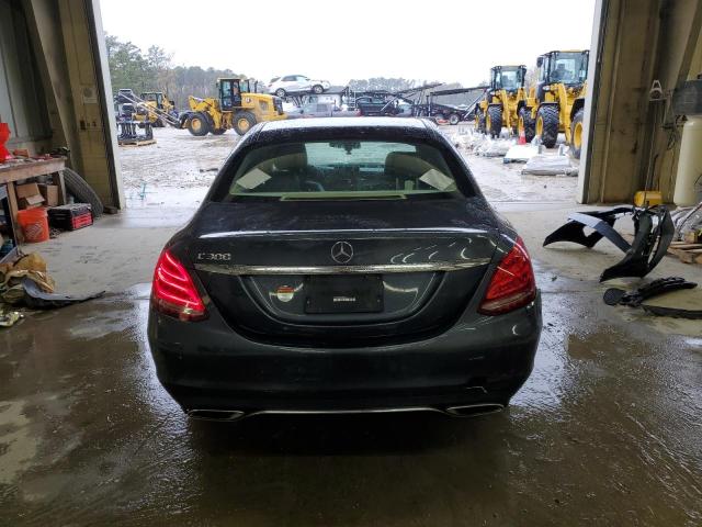 55SWF4JB0FU083549 - 2015 MERCEDES-BENZ C 300 CHARCOAL photo 6