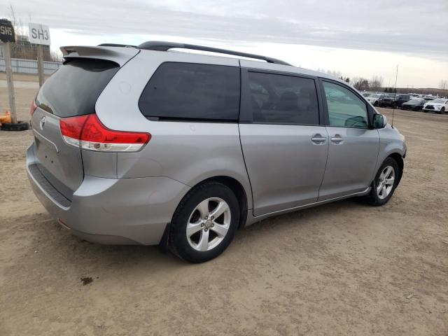 5TDKK3DCXBS109266 - 2011 TOYOTA SIENNA LE SILVER photo 3