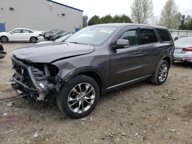 1C4RDJDG3KC582766 - 2019 DODGE DURANGO GT GRAY photo 1