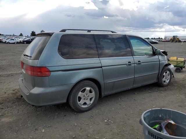 2HKRL18641H003811 - 2001 HONDA ODYSSEY EX BLUE photo 3