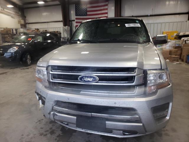 1FMJK1MT4HEA71933 - 2017 FORD EXPEDITION EL PLATINUM GRAY photo 5