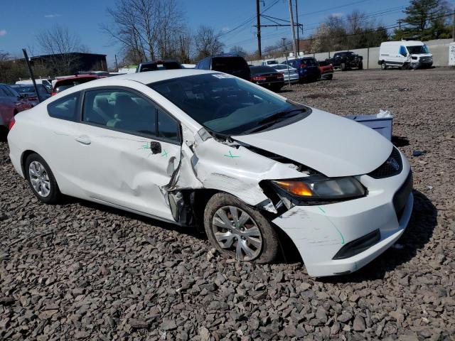 2HGFG3B57CH511139 - 2012 HONDA CIVIC LX WHITE photo 4