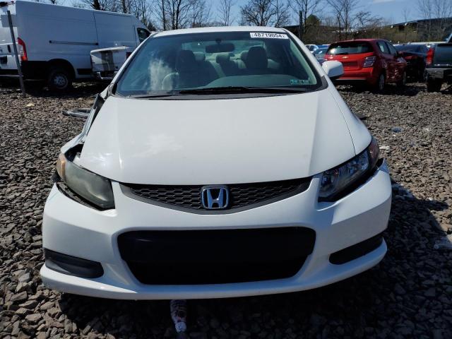 2HGFG3B57CH511139 - 2012 HONDA CIVIC LX WHITE photo 5