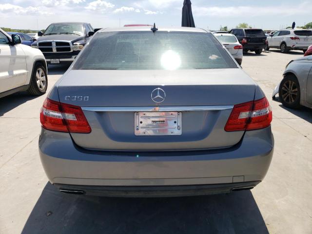 WDDHF5GB6BA275168 - 2011 MERCEDES-BENZ E 350 GRAY photo 6