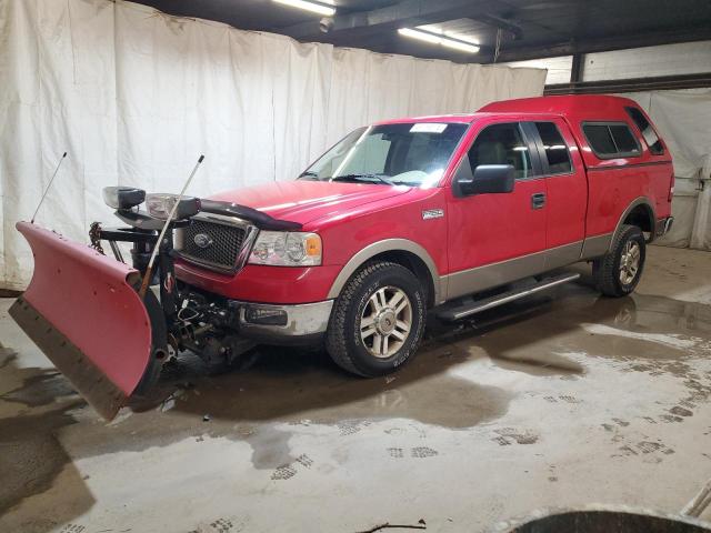1FTPX14505NB71668 - 2005 FORD F150 RED photo 1