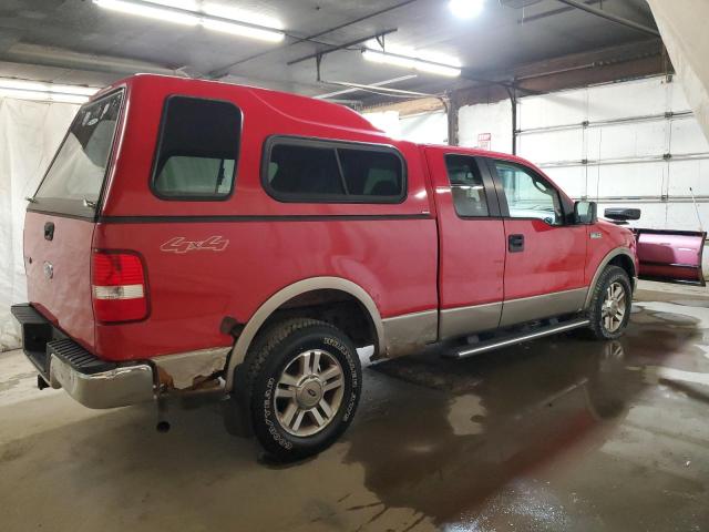 1FTPX14505NB71668 - 2005 FORD F150 RED photo 3