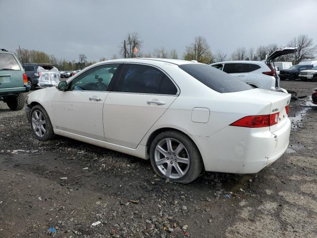 JH4CL969X5C010568 - 2005 ACURA TSX WHITE photo 2