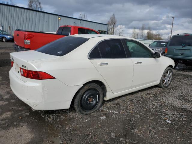 JH4CL969X5C010568 - 2005 ACURA TSX WHITE photo 3