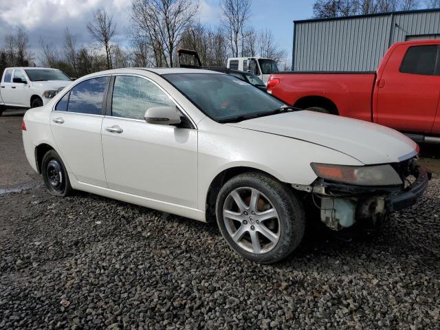 JH4CL969X5C010568 - 2005 ACURA TSX WHITE photo 4