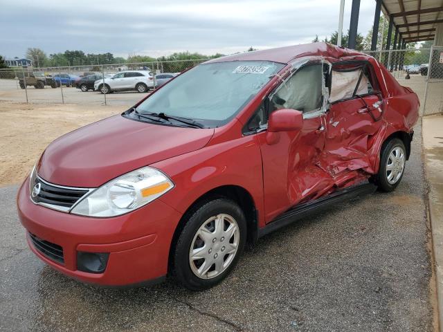 3N1BC1AP1BL495237 - 2011 NISSAN VERSA S RED photo 1