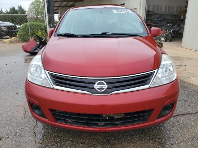 3N1BC1AP1BL495237 - 2011 NISSAN VERSA S RED photo 5