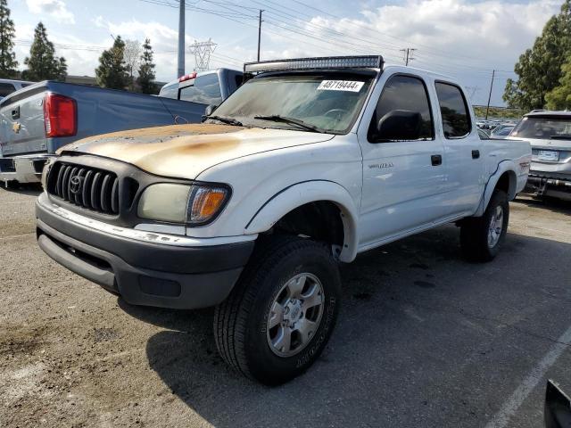 5TEGN92N21Z866099 - 2001 TOYOTA TACOMA DOUBLE CAB PRERUNNER WHITE photo 1