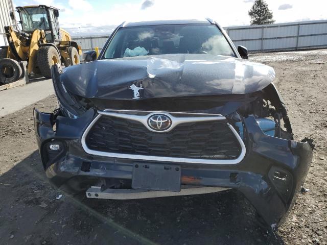 5TDGZRBH1LS503260 - 2020 TOYOTA HIGHLANDER XLE BLACK photo 5