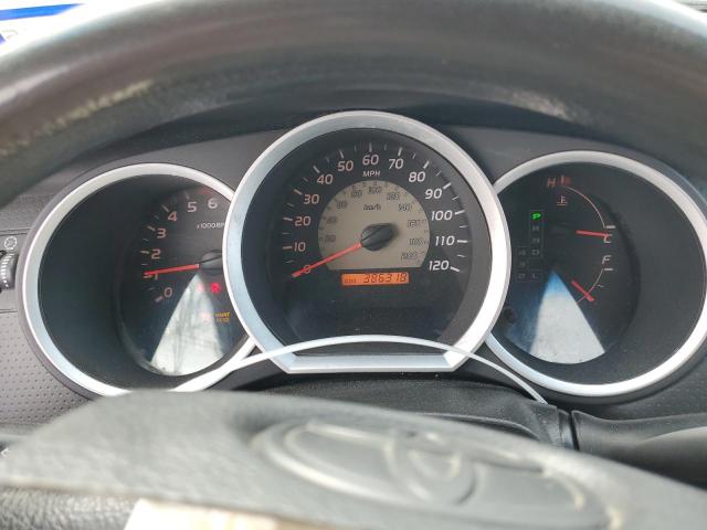 3TMJU62N98M068052 - 2008 TOYOTA TACOMA DOUBLE CAB PRERUNNER BLUE photo 9