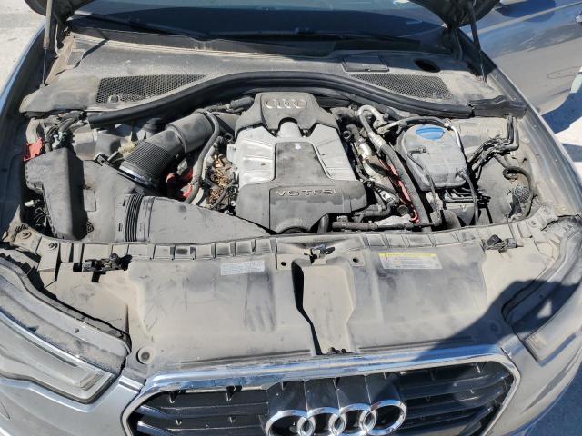 WAUJGAFC2CN113394 - 2012 AUDI A6 PRESTIGE ნაცრისფერი ფოტო 11