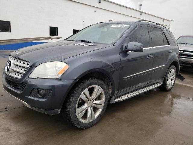 4JGBB8GBXBA671676 - 2011 MERCEDES-BENZ ML 350 4MATIC GRAY photo 1