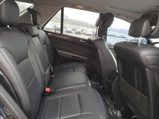 4JGBB8GBXBA671676 - 2011 MERCEDES-BENZ ML 350 4MATIC GRAY photo 10