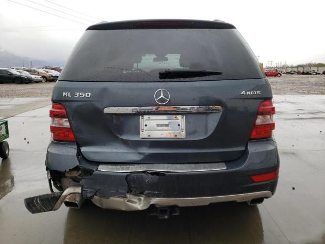 4JGBB8GBXBA671676 - 2011 MERCEDES-BENZ ML 350 4MATIC GRAY photo 6