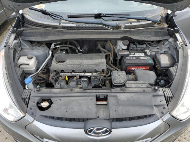 KM8JU3AC0AU094549 - 2010 HYUNDAI TUCSON GLS SILVER photo 12