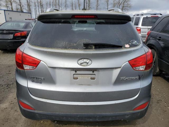 KM8JU3AC0AU094549 - 2010 HYUNDAI TUCSON GLS SILVER photo 6