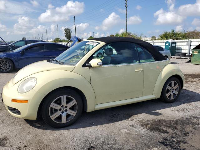 3VWRF31Y96M306435 - 2006 VOLKSWAGEN NEW BEETLE CONVERTIBLE OPTION PACKAGE 1 YELLOW photo 1