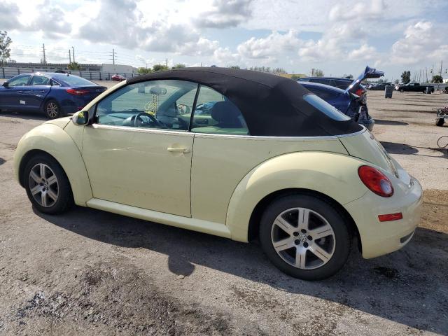 3VWRF31Y96M306435 - 2006 VOLKSWAGEN NEW BEETLE CONVERTIBLE OPTION PACKAGE 1 YELLOW photo 2