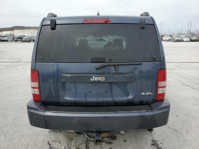 1J8GP28K88W206650 - 2008 JEEP LIBERTY SPORT BLUE photo 6