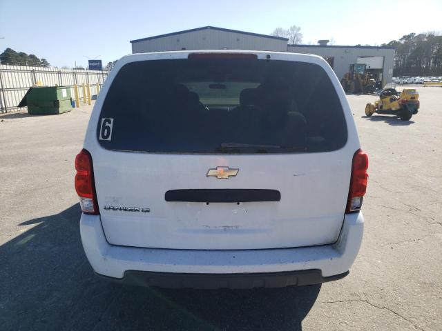 1GNDV23L16D158750 - 2006 CHEVROLET UPLANDER LS WHITE photo 6