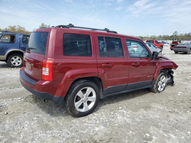 1C4NJPFA8ED529613 - 2014 JEEP PATRIOT LATITUDE RED photo 3