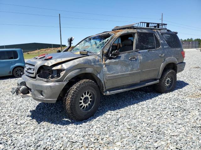 5TDBT48A04S206703 - 2004 TOYOTA SEQUOIA LIMITED GRAY photo 1