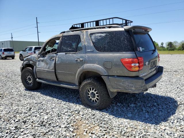 5TDBT48A04S206703 - 2004 TOYOTA SEQUOIA LIMITED GRAY photo 2