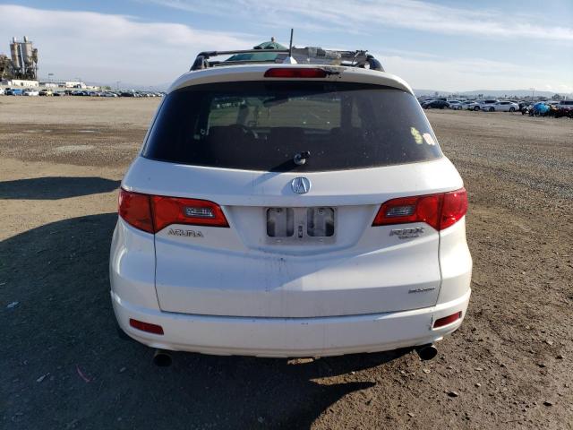 5J8TB18227A021392 - 2007 ACURA RDX WHITE photo 6