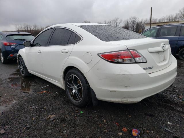 1YVHZ8BH6B5M26348 - 2011 MAZDA 6 I WHITE photo 2