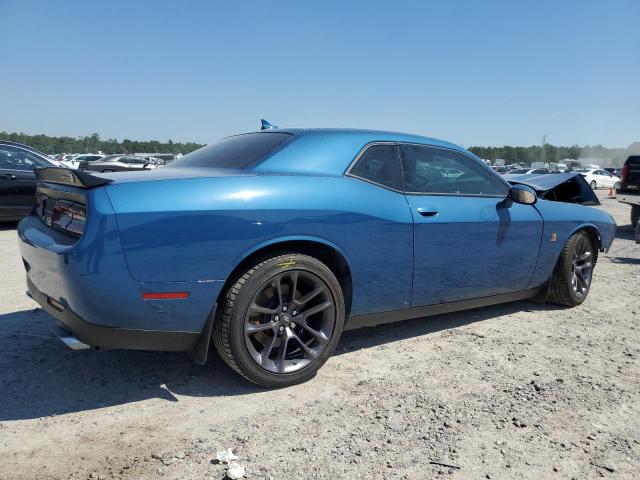 2C3CDZFJ5NH168469 - 2022 DODGE CHALLENGER R/T SCAT PACK BLUE photo 3