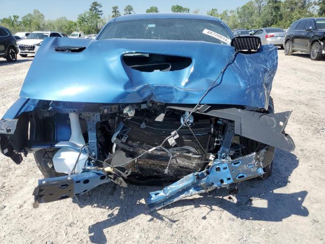 2C3CDZFJ5NH168469 - 2022 DODGE CHALLENGER R/T SCAT PACK BLUE photo 5