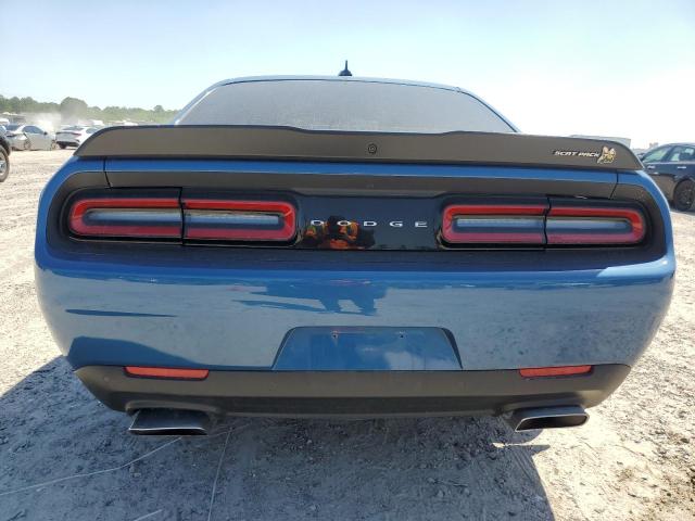 2C3CDZFJ5NH168469 - 2022 DODGE CHALLENGER R/T SCAT PACK BLUE photo 6