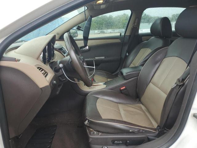 1G1ZE5EB4AF154086 - 2010 CHEVROLET MALIBU LTZ თეთრი ფოტო 7