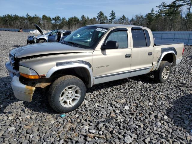 2002 DODGE DAKOTA QUAD SLT, 