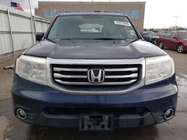 5FNYF4H47DB026537 - 2013 HONDA PILOT EX BLUE photo 5