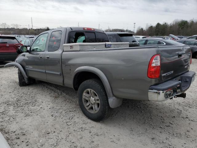 5TBBT44135S467503 - 2005 TOYOTA TUNDRA ACCESS CAB SR5 GRAY photo 2